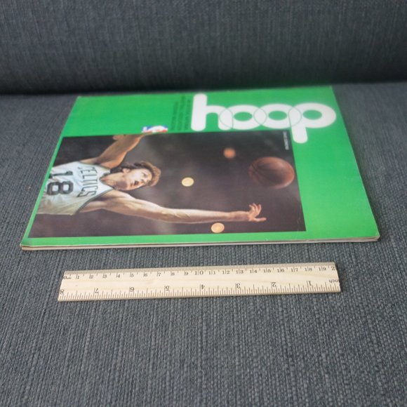 Hoop Official NBA Program Magazine Portland vs Boston Program 1977 Program - Picture 4 of 13